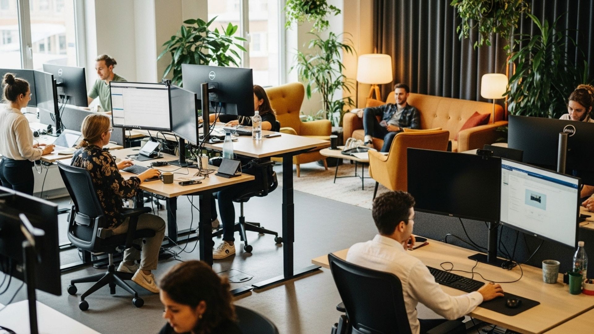 personalised office space for employees