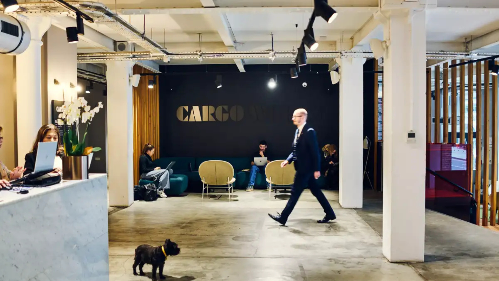 interior view of cargo works office space