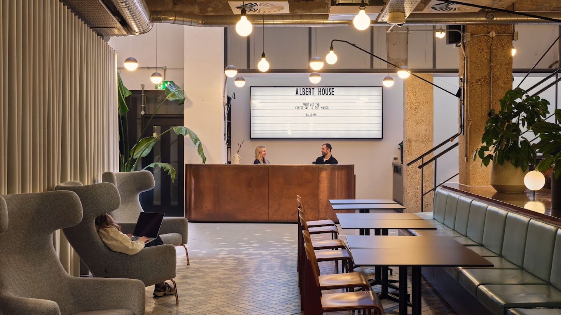 interior office view of Fora Albert house at old street