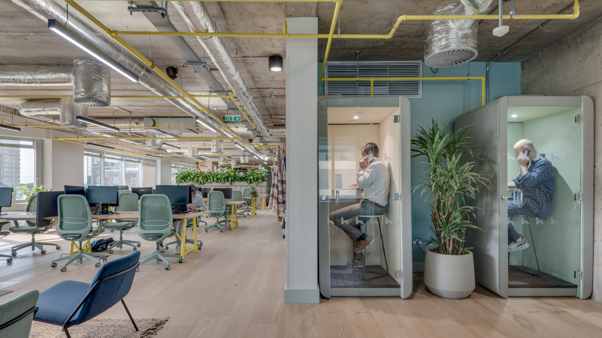 interior office view of Huddle Hammersmith at Hammersmith