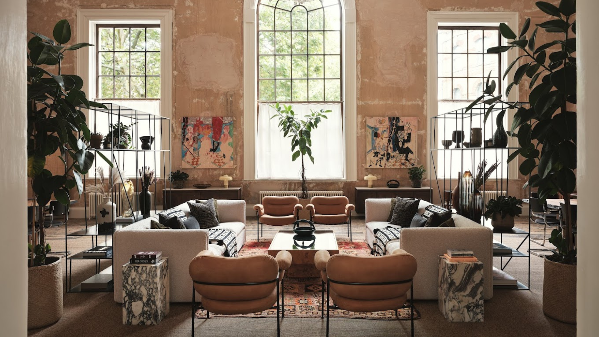 interior office view of Knotel at old street