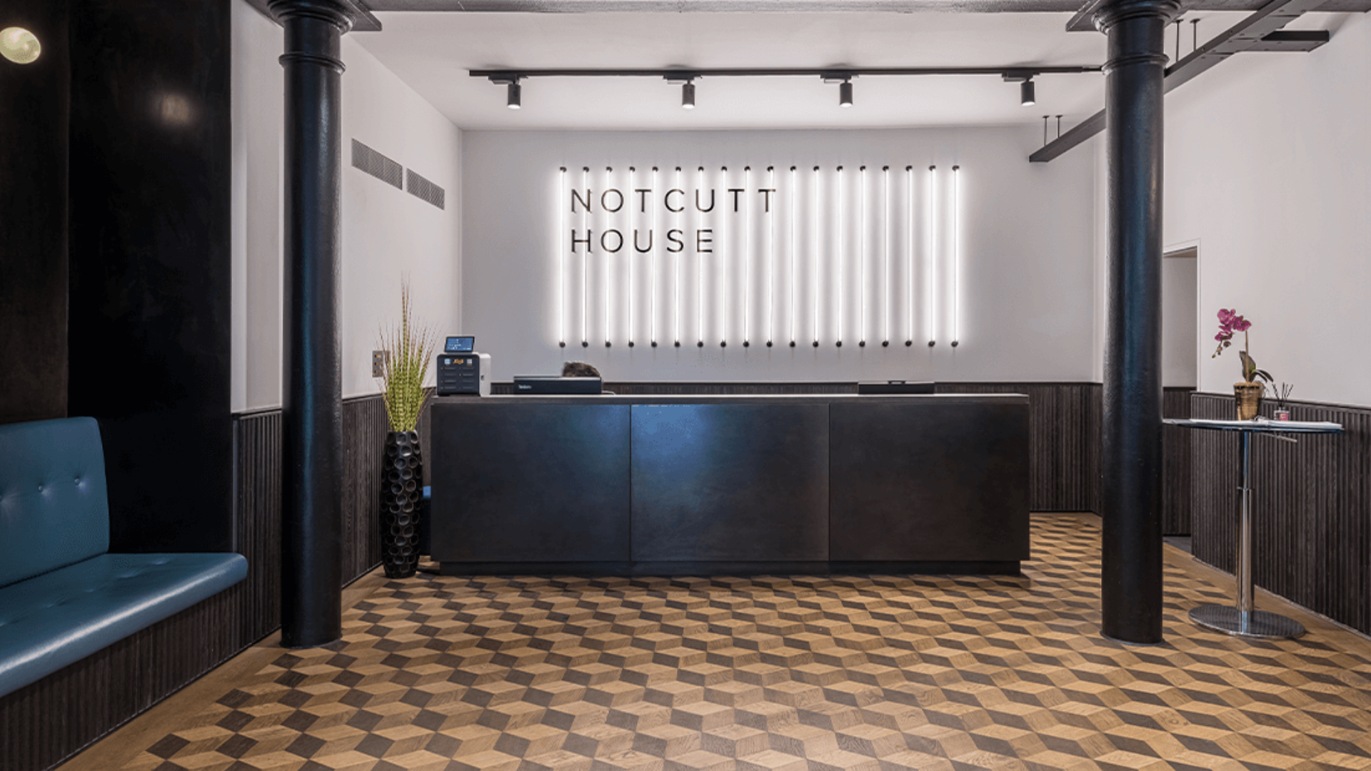 interior view of notcutt house office space