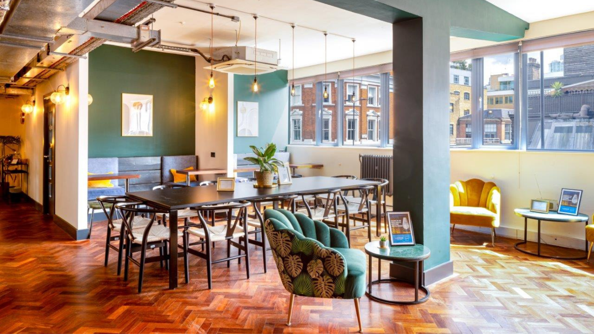 interior office view of The Old Street WorkRooms at old street