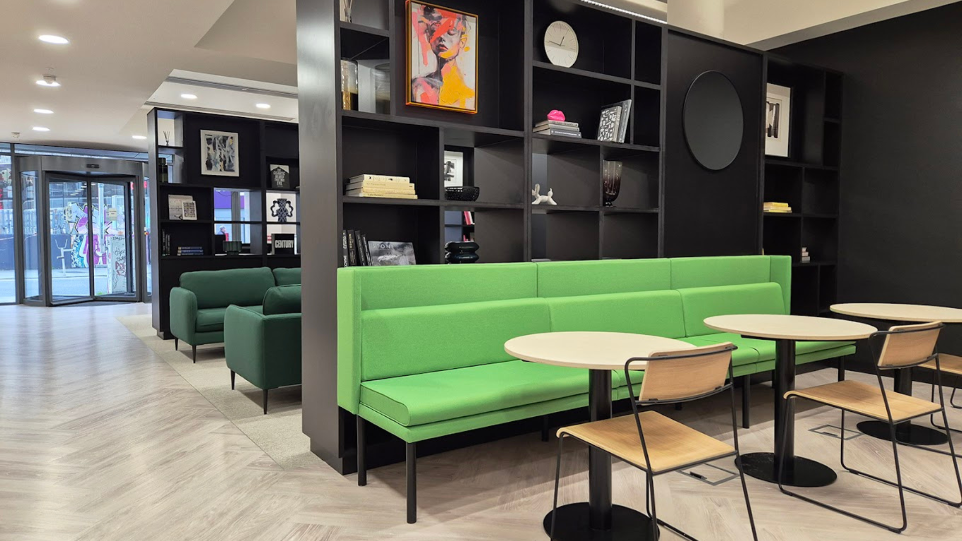 interior view of unity waterloo office space