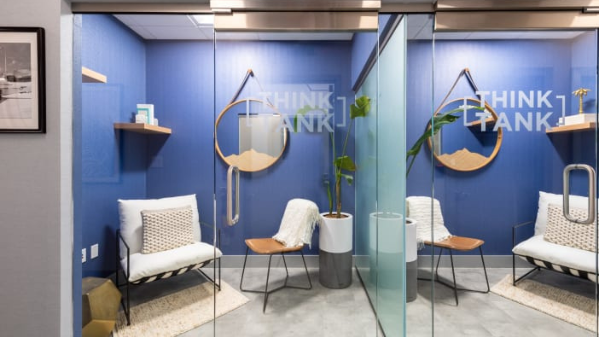 internal office view of the Regus workspace at Kings Cross