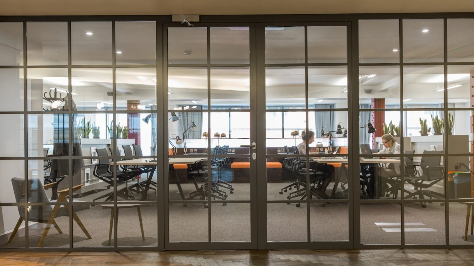 interior office view of the fora workspace in bloomsbury