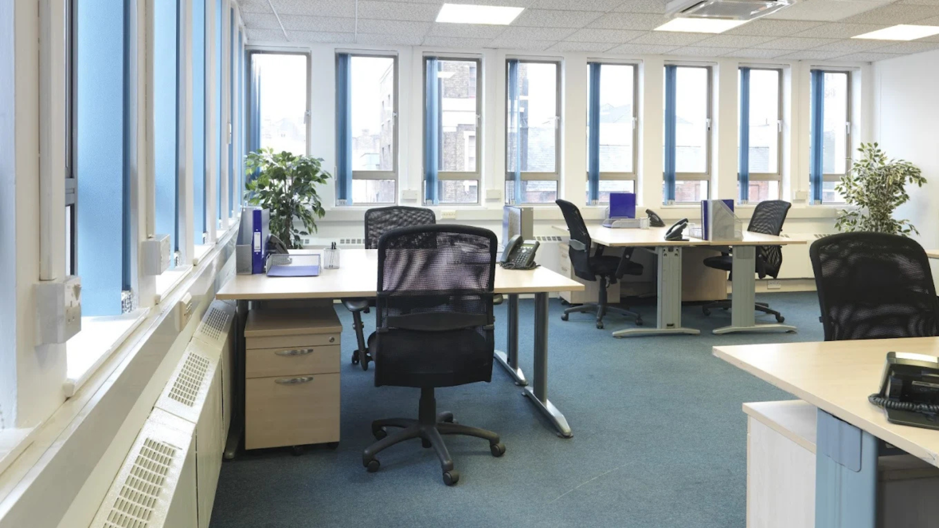 Interior office view of the MWB workspace near Borough Market