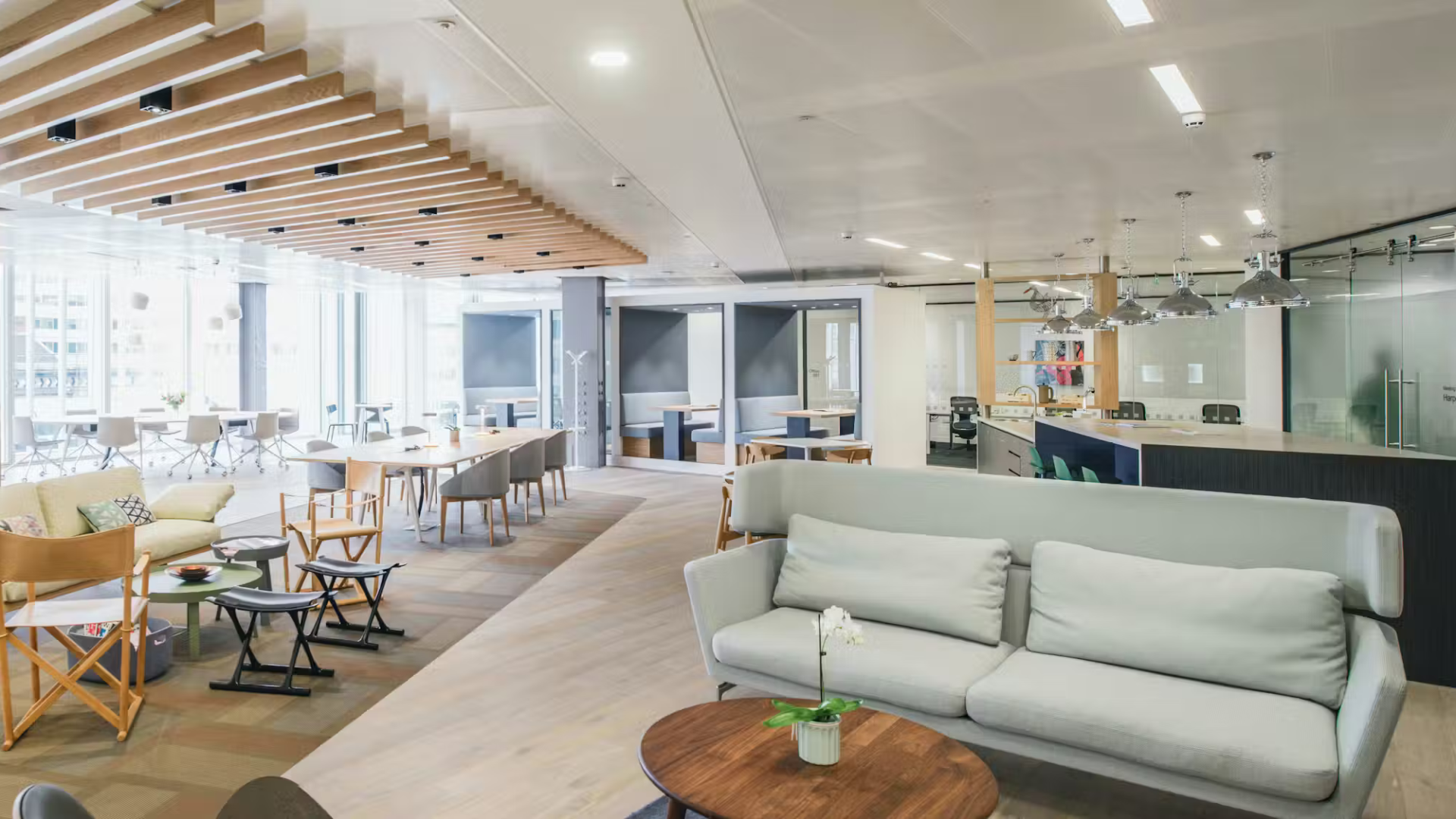 interior office view of the regus near london bridge