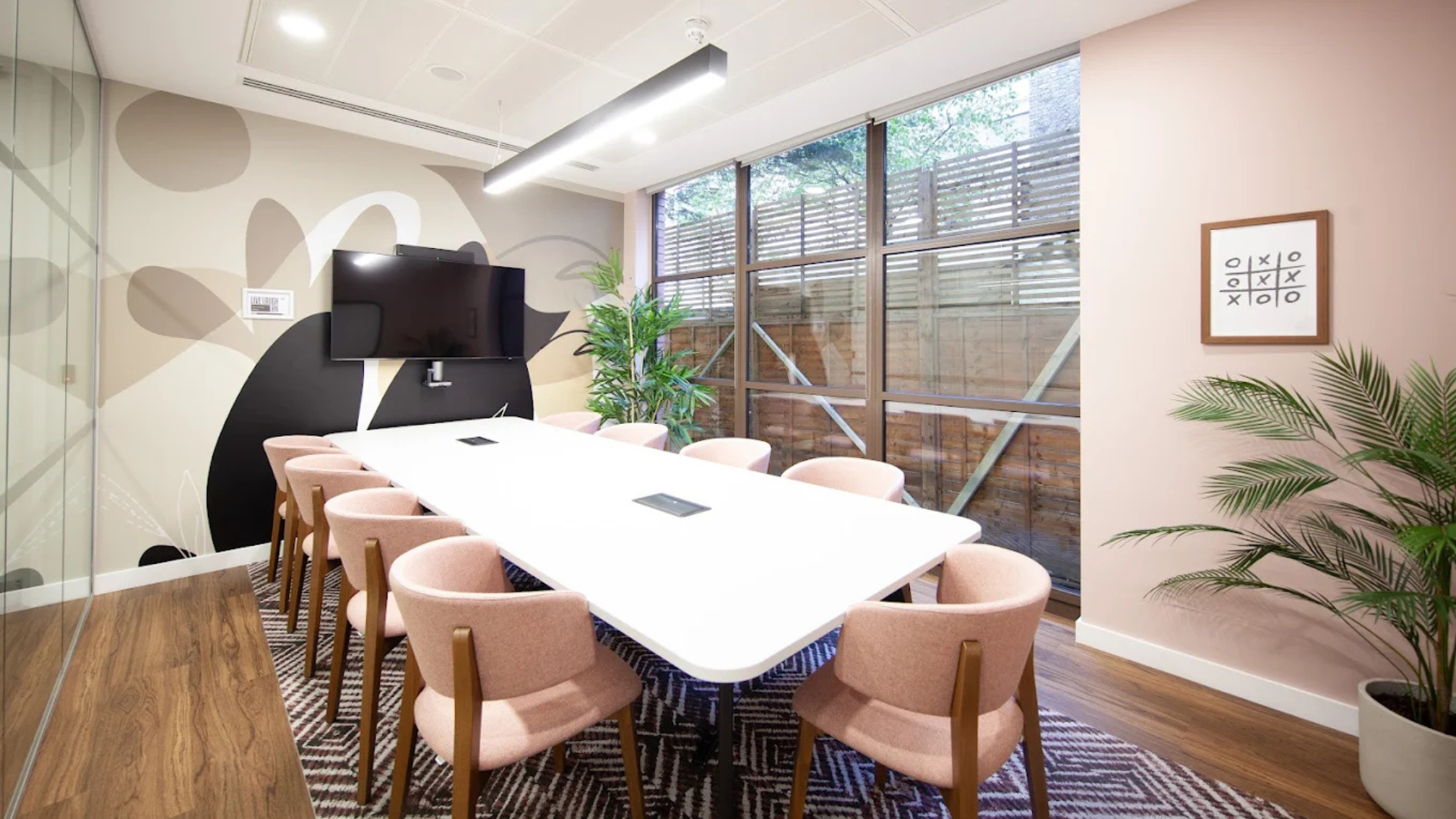 interior office view of the Runway workspace in bloomsbury