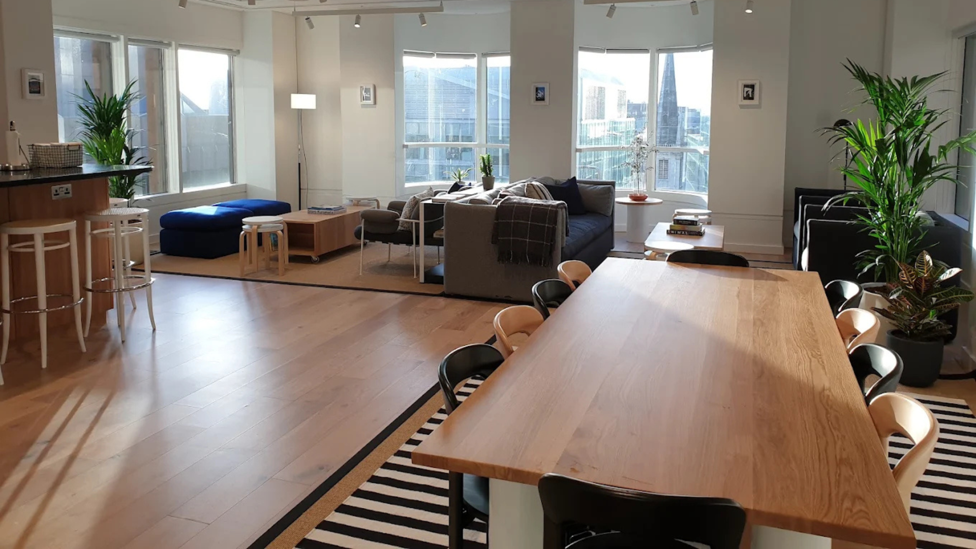 Interior office view of the WeWork workspace near Borough Market