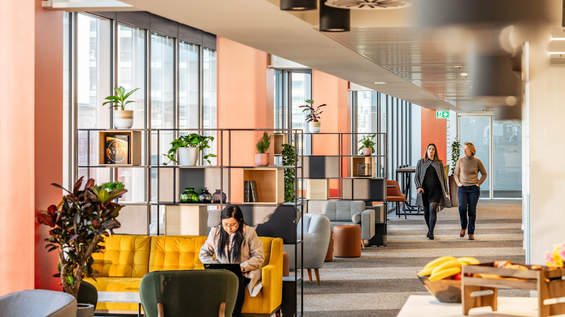 interior office view of the xchg spaces in Central London