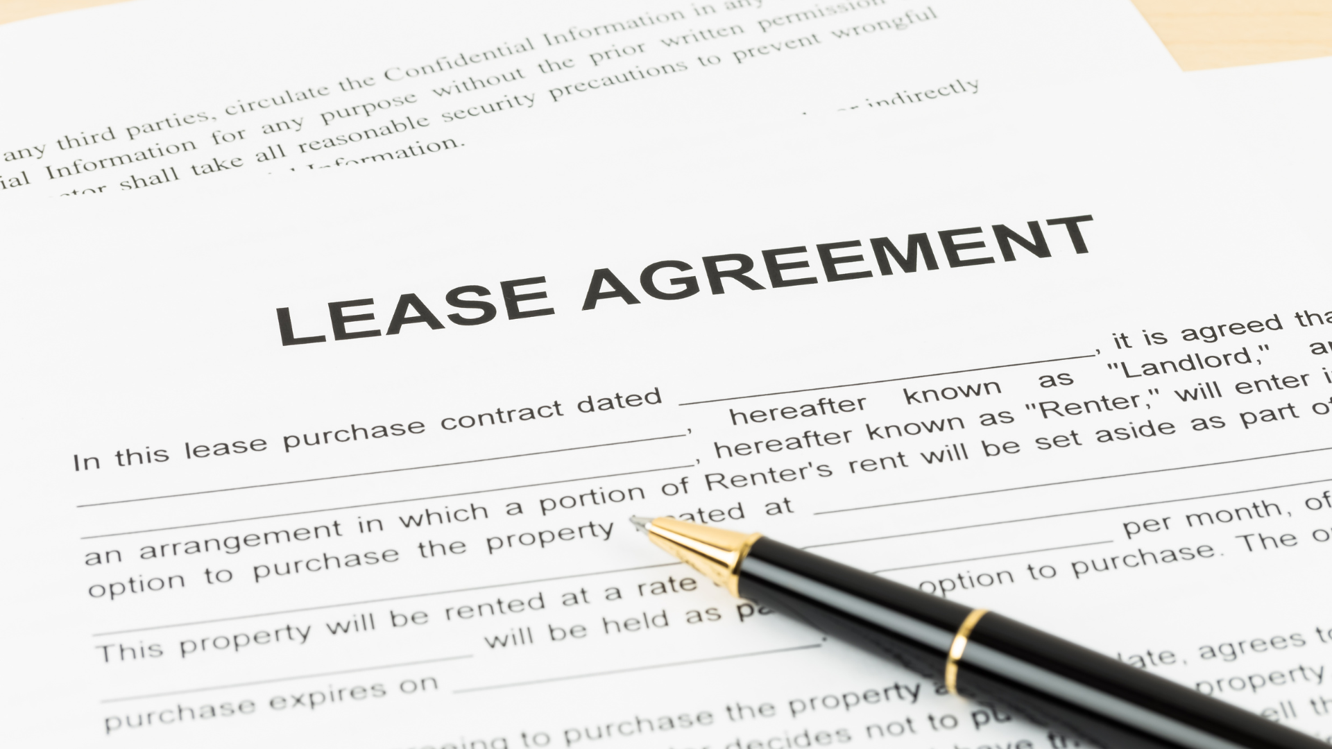 lease agreement terms for west london offices for startups