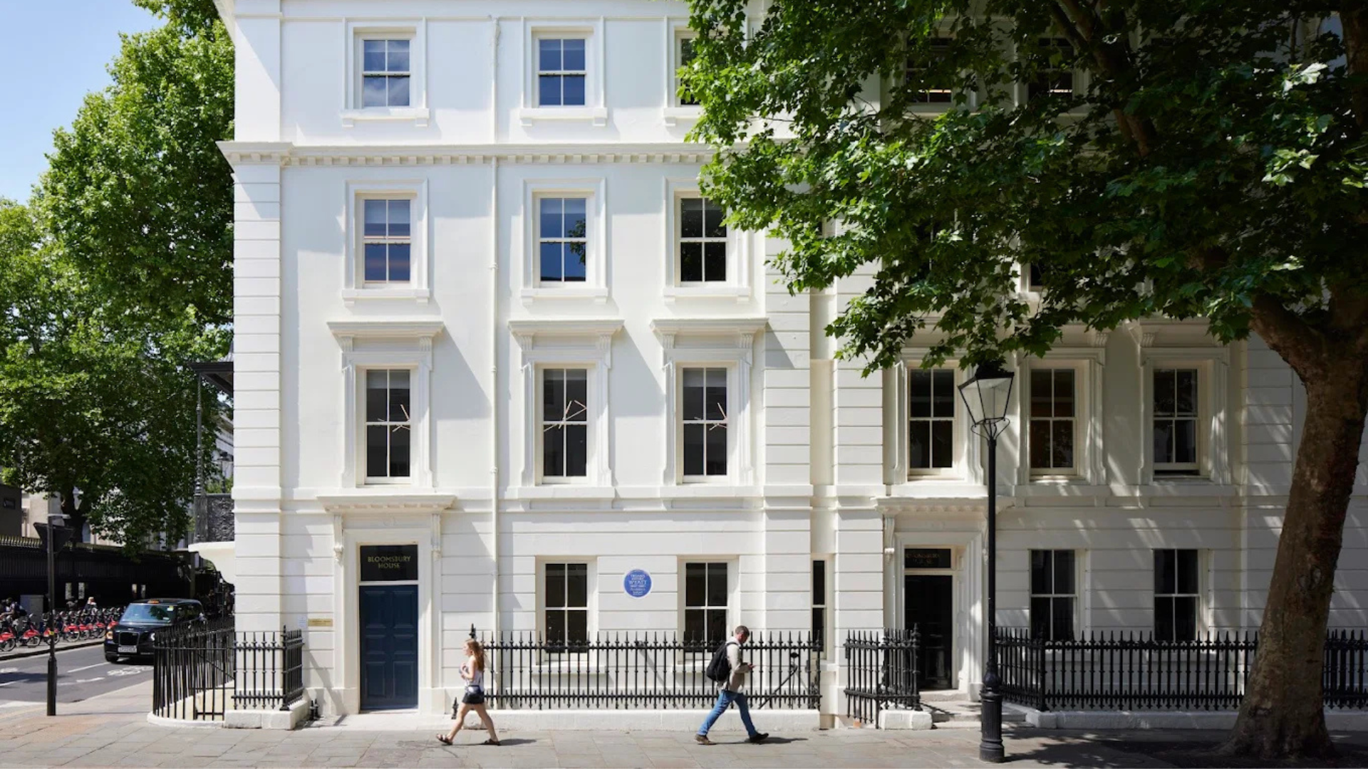 exterior office view of the x-why workspace in bloomsbury