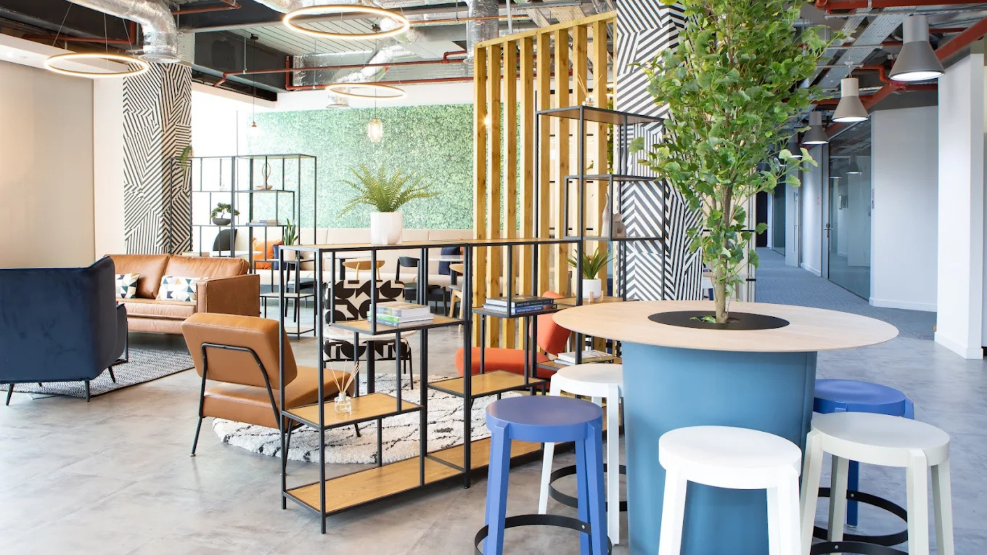 Interior office view of the BE Paddington workspace in London