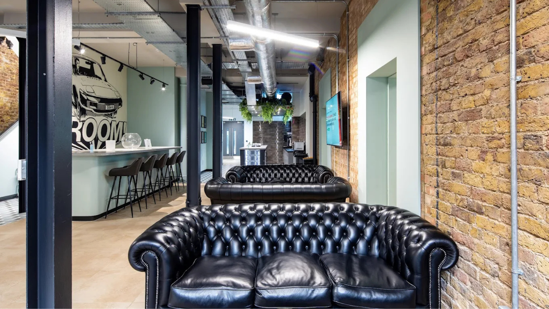 Interior office view of the Boutique Workplace workspace in London