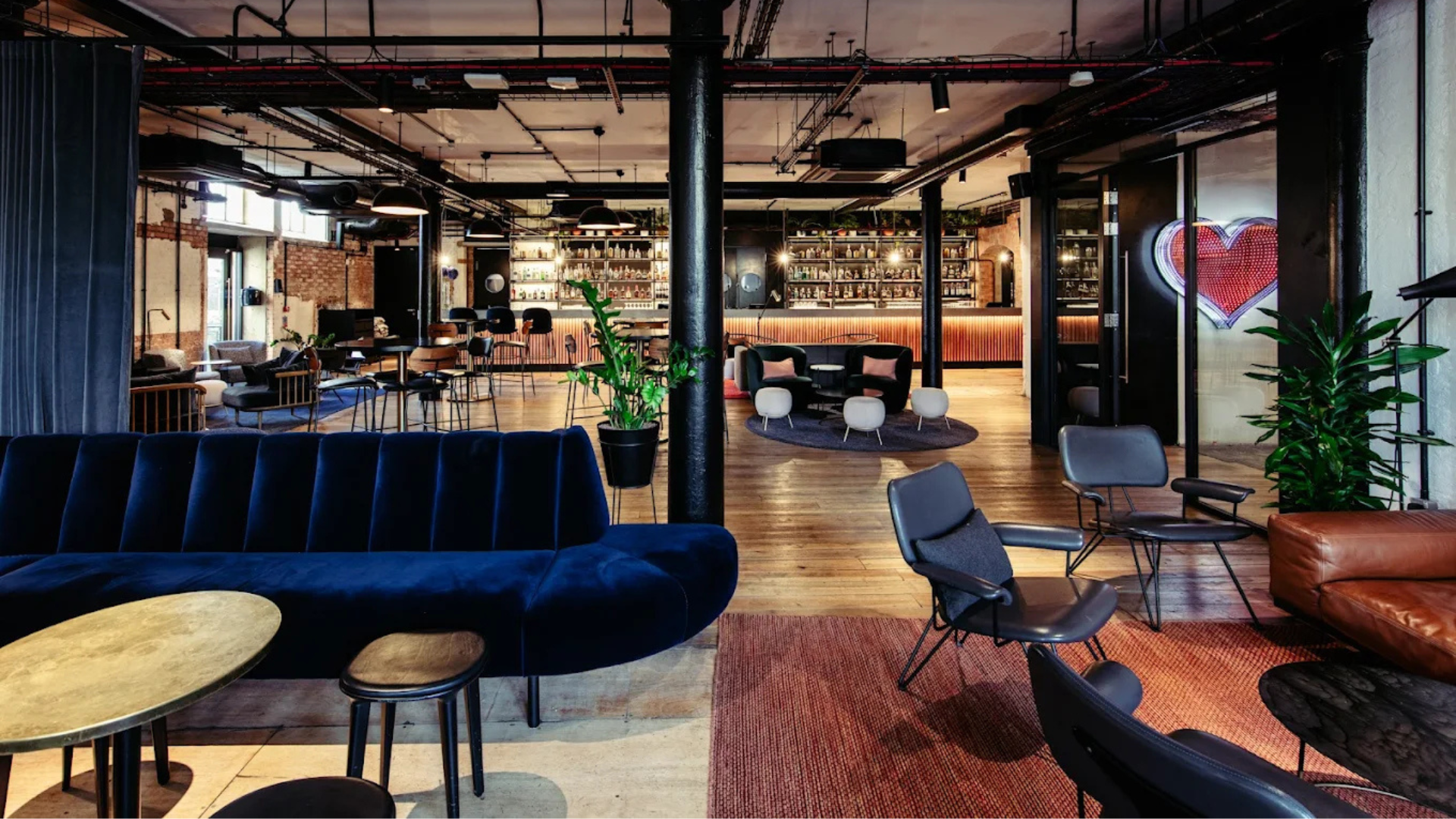 Interior office view of the Ministry Borough workspace in London