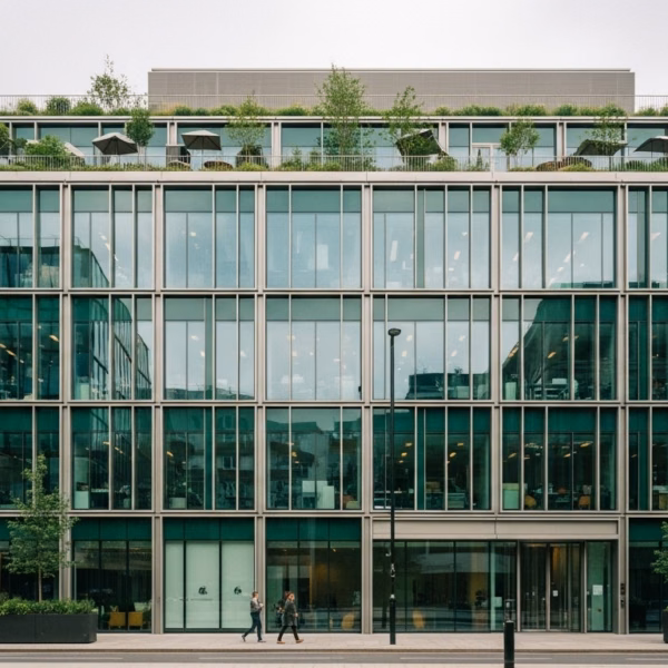 Green London office space ROI