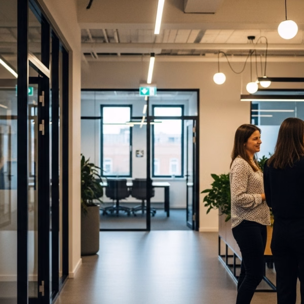 people discussing meeting room costs london