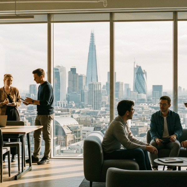 flexible london office market space